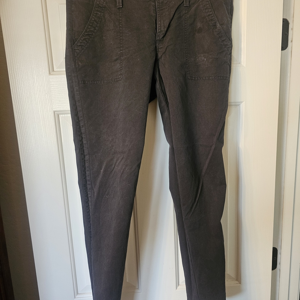 Women's Dark Gray Chino Pants